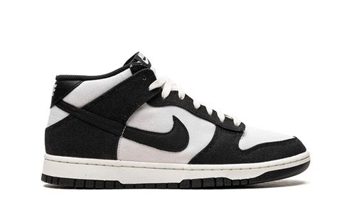 nike dunk heren zwart wit